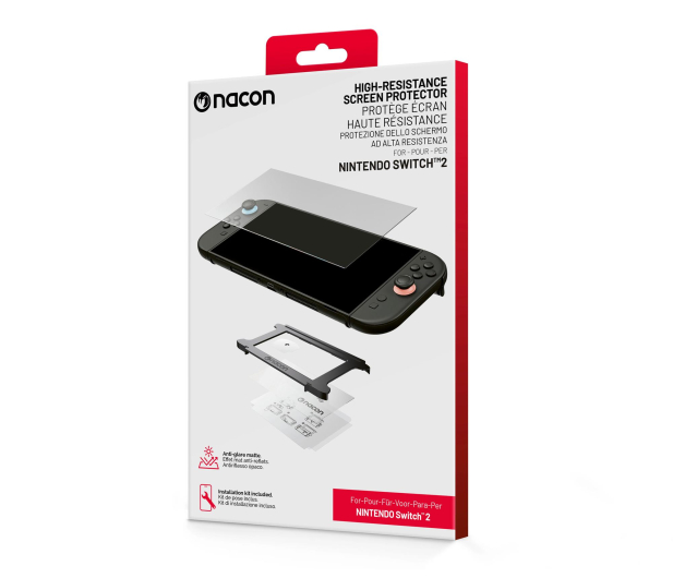 Nacon SWITCH2 Szkło na ekran z aplikatorem - 1417792 - zdjęcie